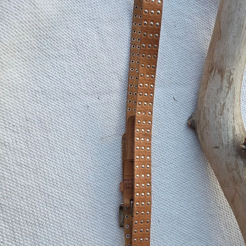 Linea pele tan leather